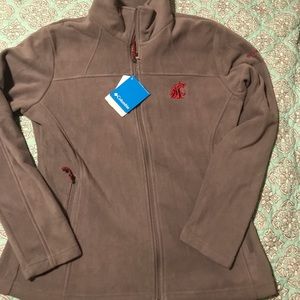 Columbia fleece Jacket WSU Cougars